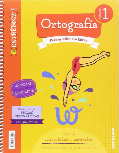 CUADERNO ORTOGRAFIA 1ºPRIMARIA ENTRENATE